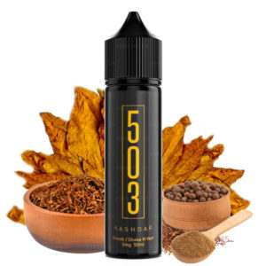 E-liquide 503 - Kashdar 50ml (Tabac corsé, notes épicées)