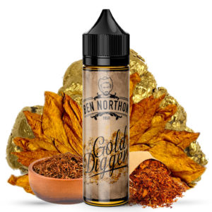 E-liquide Ben Northon - Gold Digger 50ml (Tabac blond boisé, intense et ambré)