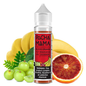 E-liquide Charlie's Chalk Dust - Pachamama Blood Orange Banana 50ml (Orange sanguine, Banane, Groseille)