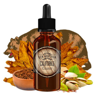 E-liquide Ben Northon - California Queen 40ml (Tabac blond, Pistache)