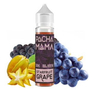 E-liquide Charlie's Chalk Dust - Pachamama Starfruit Grape 50ml (Raisin, Carambole)