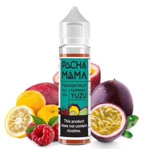E-liquide Charlie's Chalk Dust - Pachamama Passion Fruit Raspberry Yuzu 50ml (Fruit de la passion, Framboise, Citron Yuzu)