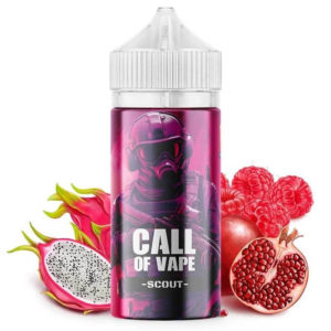 E-liquide Call Of Vape - Scout 100ml (Fruit du dragon, Grenade, Framboise)