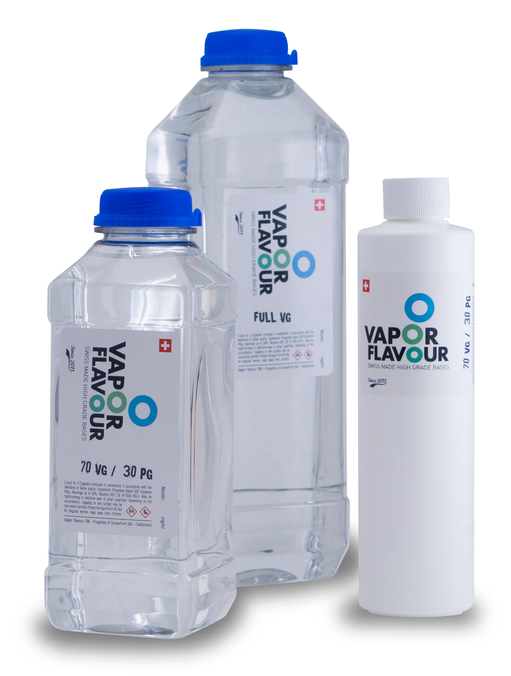 Base 200ml dump glycérine végétale & propylène glycol Vapor Flavour (Avec ou sans nicotine)