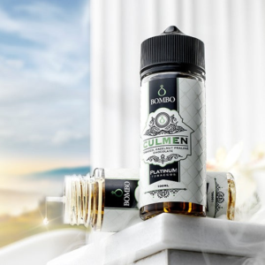 E-liquide Bombo Platinum Tobaccos - Culmen 100ml (Tabac naturel, Crème pralinée de cacao, Noix, Chocolat blanc)
