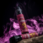 E-liquide Bombo Golden Era - Afrodita 50ml (Barbe à papa, Fraise, Sirop de groseille)